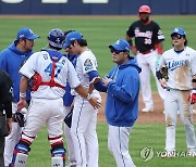 교체되는 삼성 원태인