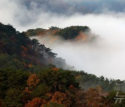 박달고치 전망대서 본 절경