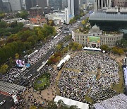 ‘100만 명’ 서울 도심에서 열린 한국교회연합 집회