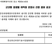 군산항 중량물 야적장 운영사 선정…내년 2월부터 운영