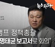 윤석열 캠프 정책총괄 "대선 당일에도 명태균 보고서로 회의했다"