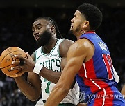 Celtics Pistons Basketball