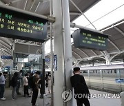 전라선 전주역∼익산역 전기공급장애…열차 최장 100분 지연