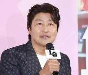 ‘1승’ 송강호 “우리 인생에서 1승 쟁취 메시지…김세진 신진식 등 실제 배구인 도움 많이 줬다” [SS현장]