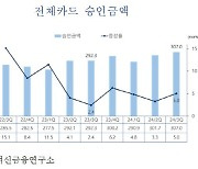 3분기 카드 사용액 307조…`티메프 사태`에 상품권 구매 40.2%↓