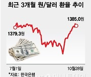 '킹달러 귀환'에…통화정책 여력 줄고 내수 위축 우려 재점화