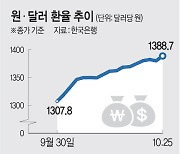 트럼프 트레이드에 환율 껑충… 1400원 뚫리나