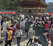 "김밥 먹으러 갔는데 아무것도 못 먹었다"…김천 '김밥 축제' 10만 인파