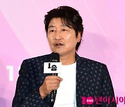 조정석이 배구 감독이라니…송강호 "'관상' 인연, 특별출연 너무 고마워"('1승')