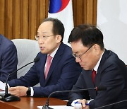 추경호 "민주당, 의회 독재 본색…헌정질서 파괴 법안 단독 처리"