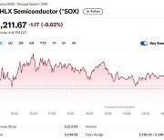 TSMC 4% 급락에도 반도체지수 0.02% 하락에 그쳐(종합)