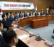 '민생 입법과제 점검 당정협의회'