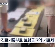 가짜 진료기록부로 보험금 7억 '꿀꺽'…의사·환자 무더기 적발