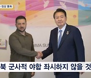 한-우크라 정상 통화 "북한군 파병 대응 전략적 협의"