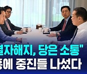 [AI D리포트] "용산은 결자해지, 당은 소통" 여권 내홍에 중진들 나섰다