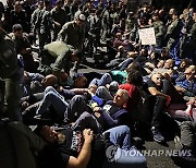 ISRAEL PROTEST KNESSET