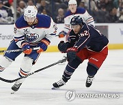 Oilers Blue Jackets Hockey