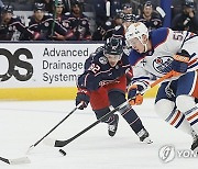 Oilers Blue Jackets Hockey