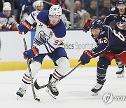 Oilers Blue Jackets Hockey