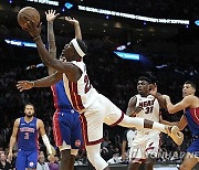 Pistons Heat Basketball