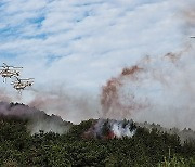 '산불 꼼짝마'…산불 진화 헬기의 위력