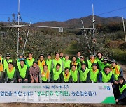 [포토] 농협 상호금융, 수확철 농촌일손돕기