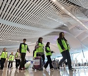 인천공항 4단계 확장 '실제 승객 처럼'