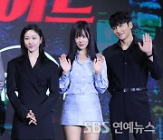 [E포토] 조우진-하윤경-김형서-지창욱, '강남 비-사이드'의 주역들