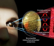 콘택트렌즈로도 홀로그램 즐긴다