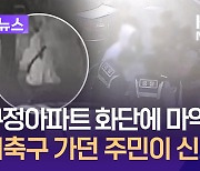 압구정 아파트 화단에 마약 파묻다가…주민 신고에 20대 덜미 [이런뉴스]