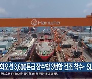 [간추린 경남] 한화오션 3,600톤급 잠수함 3번함 건조 착수…SLBM 장착 외