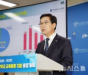 윤건영 교육감 회견