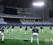 WBSC 프리미어12 대표팀 훈련