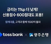 토스뱅크-광주은행 ‘함께대출', 62일 만에 1500억원 돌파