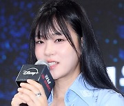 [TD포토] 김형서 '액션 연기 후 집에가면 살 빠져있어서 좋았어요'