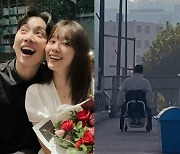 "대단하고 멋지고…" 송지은, ♥박위 출근길 배웅하던 중 '울컥'