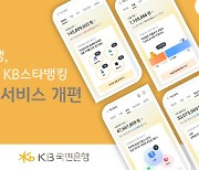 KB국민은행, KB스타뱅킹 자산관리 서비스 개편