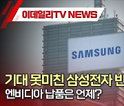 (영상)기대 못미친 삼성전자 반도체 실적…엔비디아 납품은 언제?