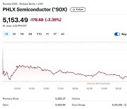 AMD 11% 폭락, 반도체지수도 3.35% 급락(종합)