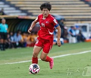 북한 여자축구 채은영, 2023 AFC '최우수 청년여자선수상'