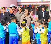 北 평양애육원, '김정은 현지지도 10주년' 맞아 운동회 개최