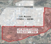 나주 에너지산단 예정 부지 토지거래 허가구역 3년 재지정