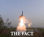 합참 "北 탄도미사일, ICBM 고각 발사로 추정"