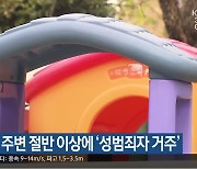 제주 어린이집 주변 절반 이상에 ‘성범죄자 거주’