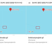 구글 지도에 '독도 주소' 입력하니…"엉뚱한 곳 안내"