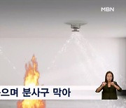 불나면 녹는 스프링클러 커버…열 견디도록 기준 나왔지만