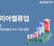 한투운용, 'ACE 코리아밸류업 ETF' 출시… 패시브형 '분산투자'