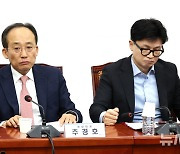 한동훈 대표와 추경호 원내대표