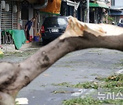 대만 태풍 '콩레이' 상륙 앞두고 전역 31일 휴업·휴교령