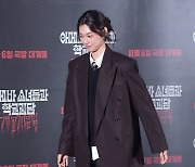 [TD포토] 김도연 '센스있는 시사회 패션'